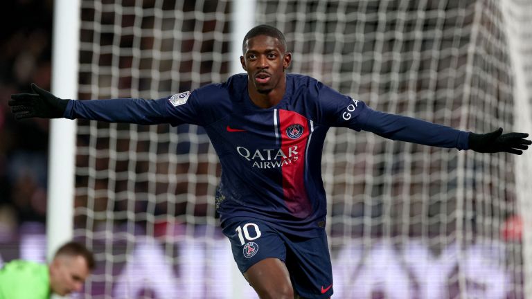 Ousmane Dembele mencetak dua gol saat Paris St-Germain bangkit dari ketertinggalan untuk mengalahkan Brest dan melanjutkan awal sempurna mereka di musim Ligue 1.