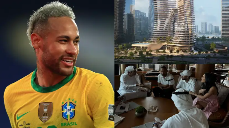 Masa depan Neymar sudah ditentukan? Bintang Al-Hilal membeli penthouse seharga €50 juta lengkap dengan kolam renang & lift mobil saat pasangannya Bruna Biancardi bergabung dengannya untuk upacara penandatanganan resmi