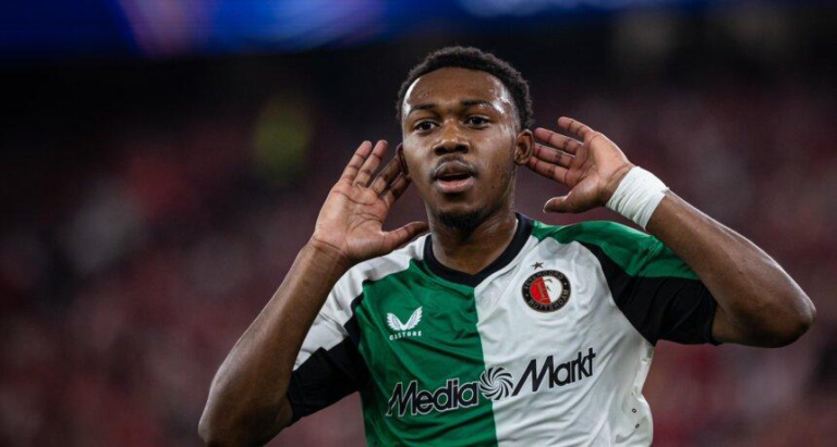 Gelandang Feyenoord Milambo masuk radar Manchester United